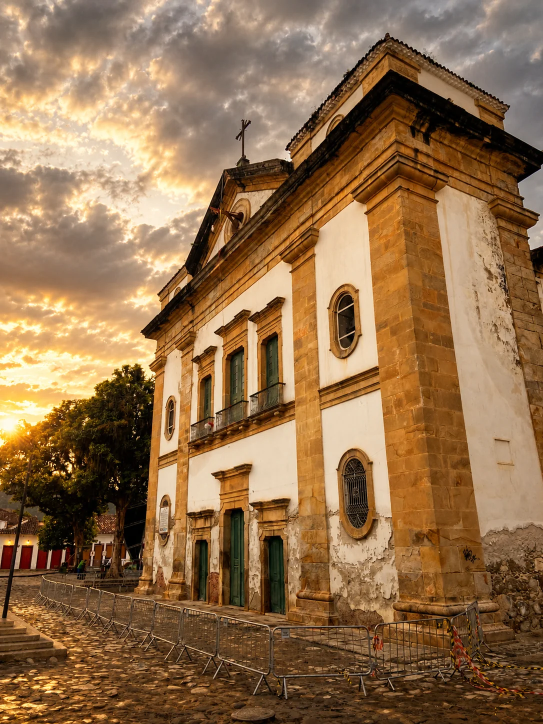 Igreja histórica em Paraty