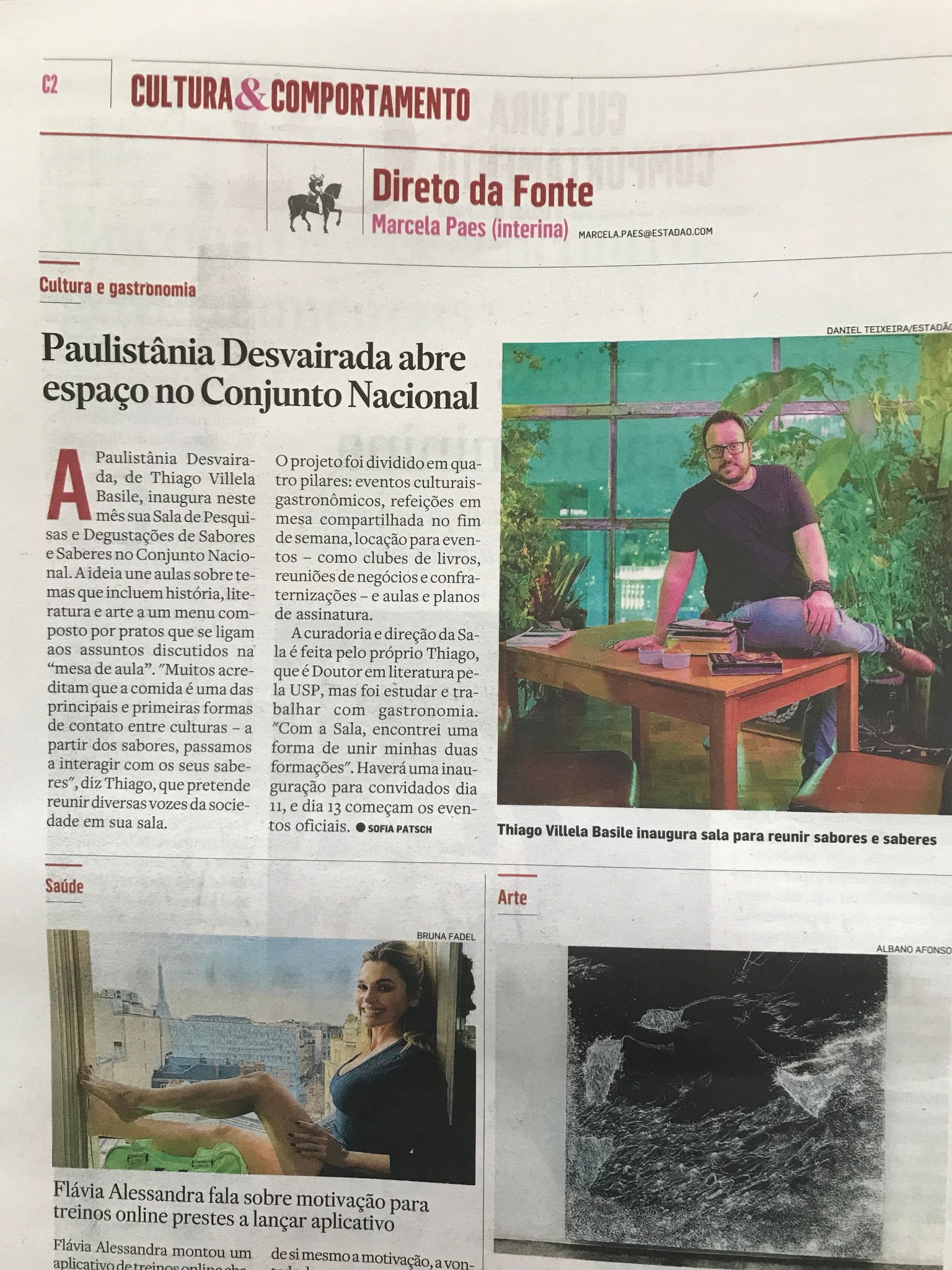 Estadão sobre a Paulistânia no Conjunto Nacional
