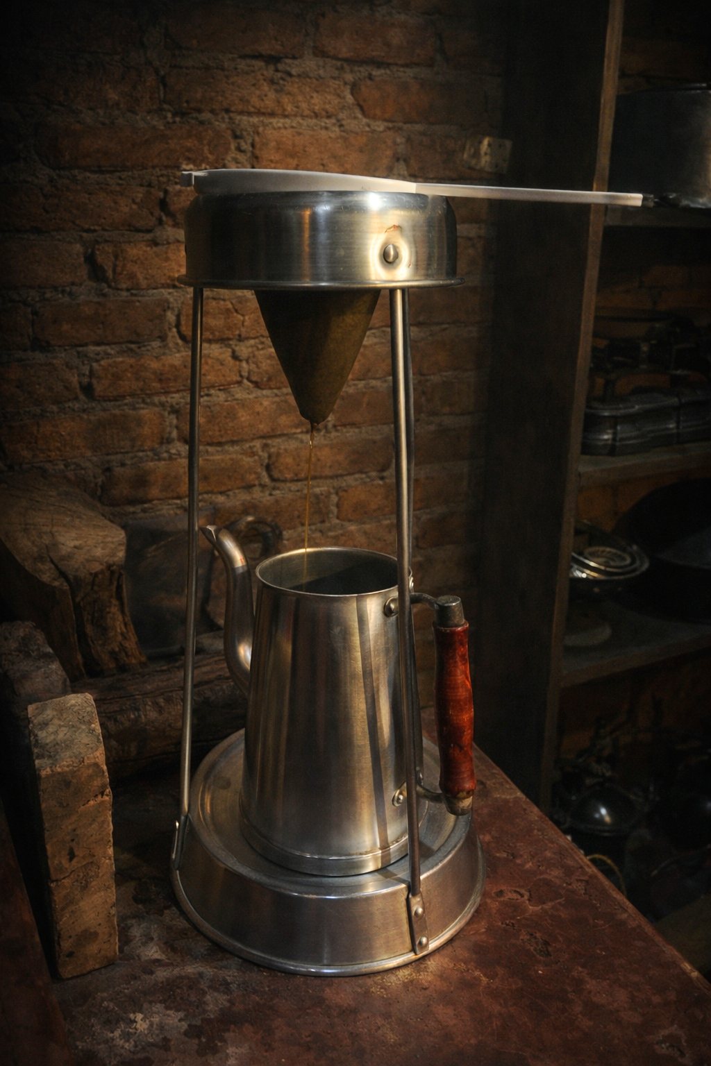 Utensílio histórico no acervo