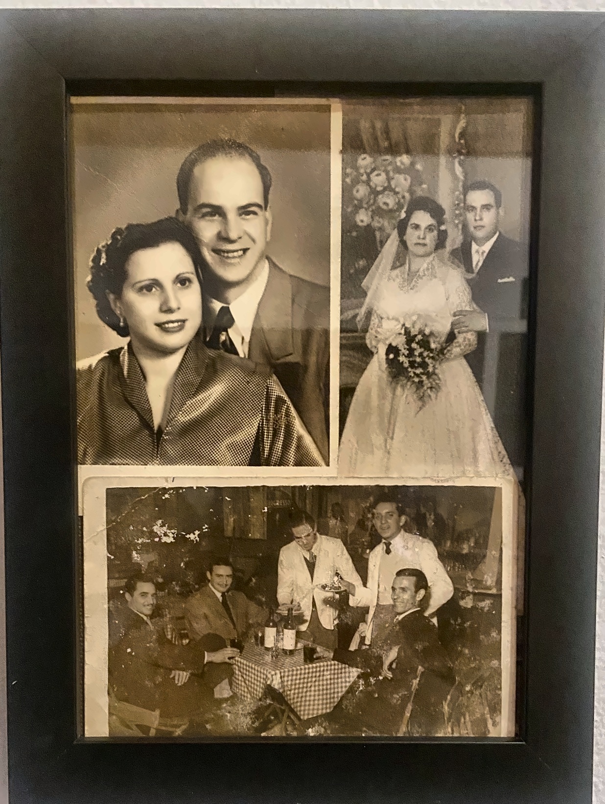 Dinho e Antonieta em São Paulo nos anos 1950