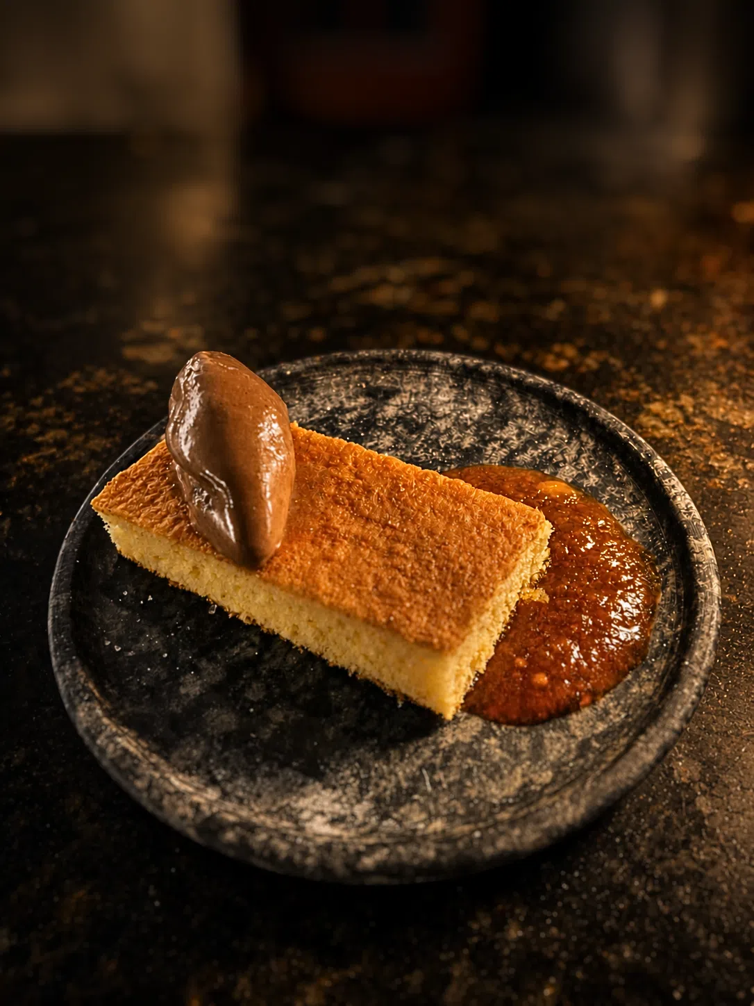 Pão de ló, sobremesa do dia