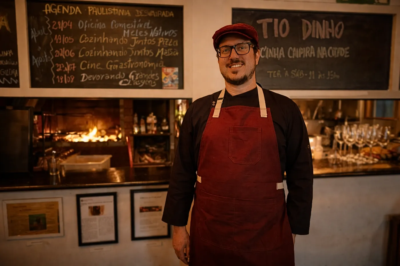 Thiago Basile, chef do Tio Dinho